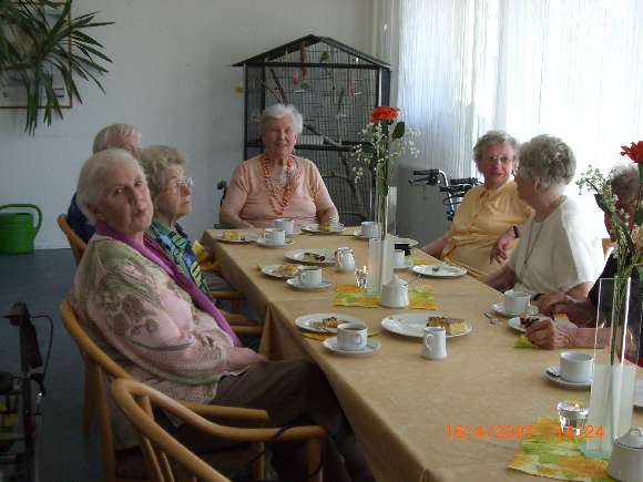 Das Cafe der Seniorenresidenz Großziethen